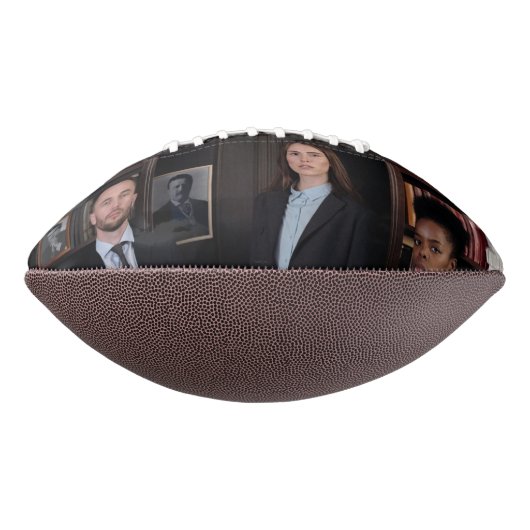 Ballon De Foot Photo personnalisée du logo de l'entreprise (Tourné à 90°)