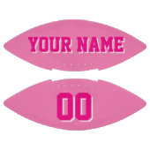 Ballon De Foot PINK CHAUD ET BLANC Custom Football (Panneaux)