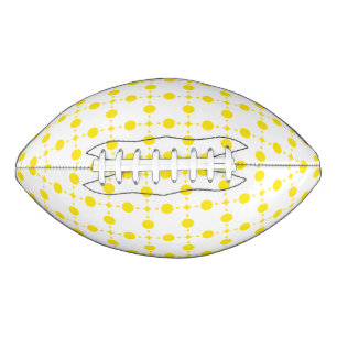 Ballon De Foot Points jaunes, Motif à pois, Pois, Pointillé