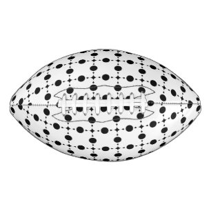 Ballon De Foot Points noirs, Motif à pois, Pois, Pointillé