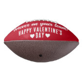 Ballon De Foot Pour toujours dans votre équipe Heart 2 Photo Vale (Tourné à 270°)