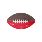 Ballon De Foot Proposition de bal de fin d'année unique Demander  (Devant)