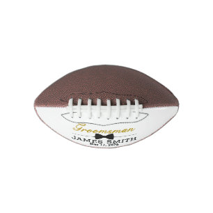 Ballon De Foot Proposition Groomsman Mini Football
