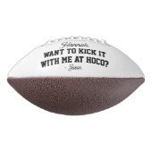 Ballon De Foot Proposition HOCO Prom idées de proposition (Tourné à 270°)