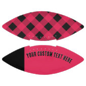 Ballon De Foot Red Buffalo Plaid Rustic Check Motif (Panneaux)