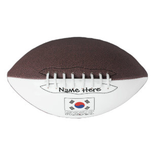Ballon De Foot Rép. de Corée S Drapeau sud-coréen Personnalisé Na