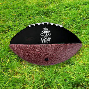 Ballon De Foot Restez calme et continuez - Créez votre propre