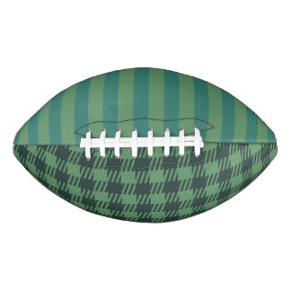 Ballon De Foot Retro Preppy Sportswear En vichy - Field Green