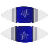 Ballon De Foot Retro Single Star 2 Écran bleu (Panneaux)