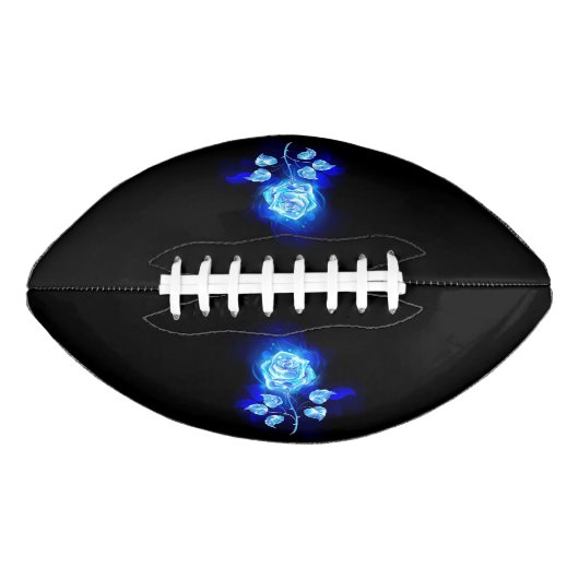 Ballon De Foot Rose bleu brûlant (Devant)