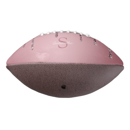 Ballon De Foot Rose Gold Rose Parties scintillant Drives Sparkle  (Tourné à 270°)