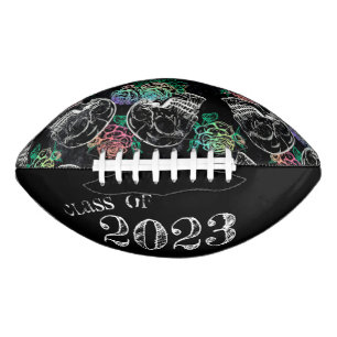 Ballon De Foot Roses Ombre crâne sucre Pastel Gothique Graduati