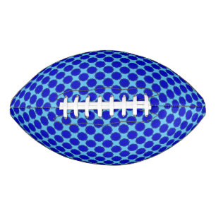 Ballon De Foot Ruban de fleurs bleues par Kenneth Yoncich