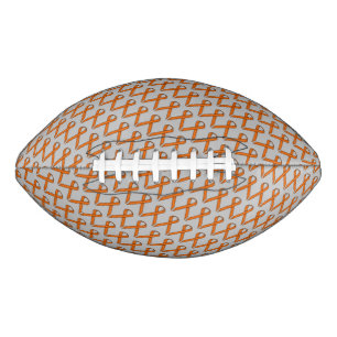 Ballon De Foot Ruban standard orange
