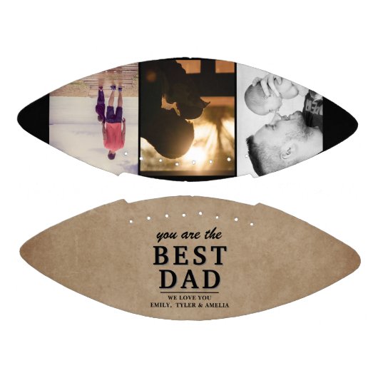 Ballon De Foot Russe meilleur papa jamais père`s Jour 3 Photo (Panneaux)