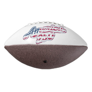 Ballon De Foot Script Drapeau America 250 Semiquincentenaire Desi