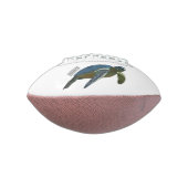 Ballon De Foot Sea turtle cartoon (Tourné à 90°)