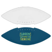 Ballon De Foot Serène verte (Panneaux)