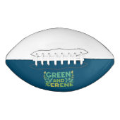 Ballon De Foot Serène verte (Devant)