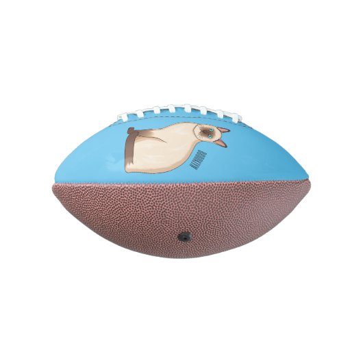 Ballon De Foot Siamese cat cartoon (Tourné à 270°)