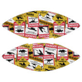 Ballon De Foot Signes de prudence Dinosaure (Panneaux)