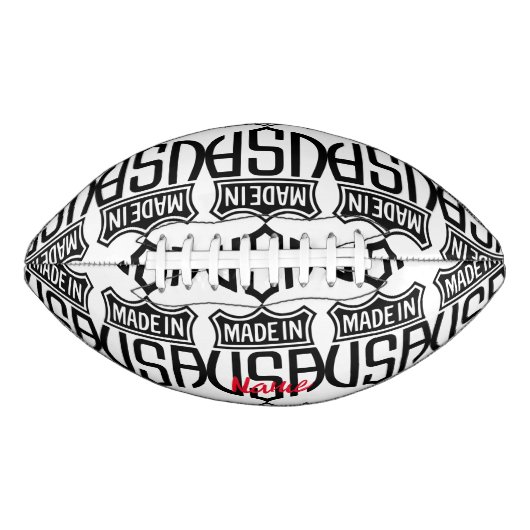 Ballon De Foot Signet Fabriqué aux États-Unis Thunder_Cove (Devant)