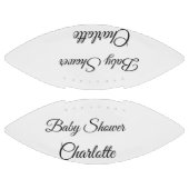Ballon De Foot SIMPLE MINIMAL.CUTIE ADD NAME BABY baby shower Thr (Panneaux)