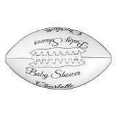 Ballon De Foot SIMPLE MINIMAL.CUTIE ADD NAME BABY baby shower Thr (Devant)