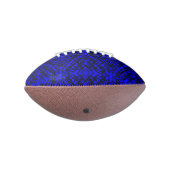 Ballon De Foot Simple Scribble | Carreaux miroir | Bleu | (Tourné à 270°)