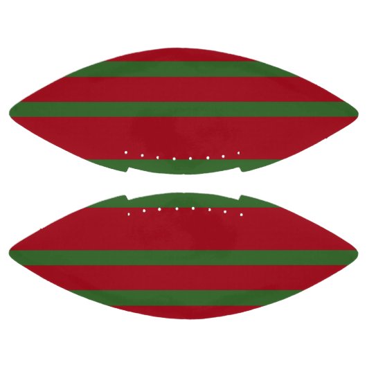 Ballon De Foot Simplement rouge et vert Joyeux motif de Noël (Panneaux)