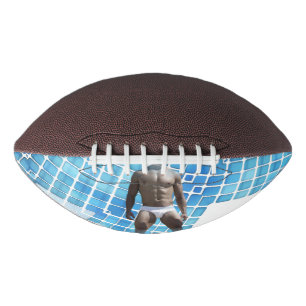 Ballon De Foot SlipperyJoe musculaire homme six pack abs mâle bla
