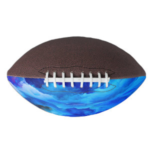 Ballon De Foot SlipperyJoe's abstrait nuage artwork coloré surr
