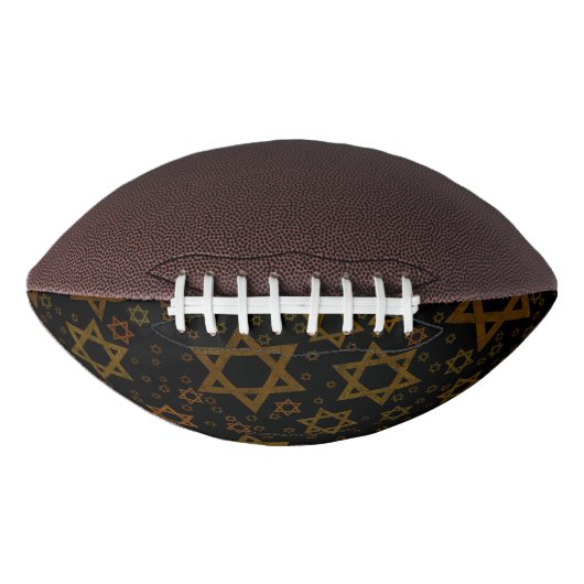 Ballon De Foot SlipperyJoe's Hanukkah-themed Star David artistic  (Devant)