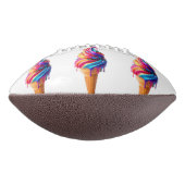 Ballon De Foot SlipperyJoe's vibrante crème glacée cone classique (Tourné à 270°)