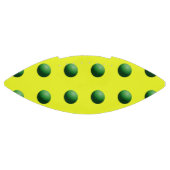 Ballon De Foot Sphères vertes sur jaune (Panneau)
