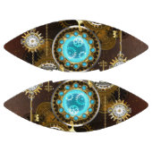 Ballon De Foot Steampunk Rusty Background (Panneaux)