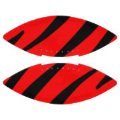 BALLON DE FOOT STRIPES ORANGE ET NOIR (Panneaux)