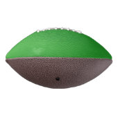 Ballon De Foot structure en cuir, vert (Tourné à 270°)