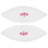 Ballon De Foot Style Décor, Rose Chaud, Laiton Antique (Panneaux)