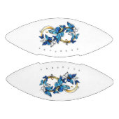 Ballon De Foot Symbol Infinity of Blue Morpho Butterflies (Panneaux)
