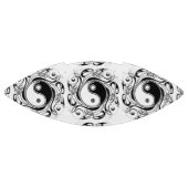 Ballon De Foot Symbole Yin et Yang Style tatouage noir et blanc (Panneau)