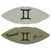 Ballon De Foot Symbole Zodiaque Gemini Standard par Kenneth Yonci (Panneaux)