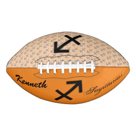 Ballon De Foot Symbole zodiaque Sagittarius Standard par K Yoncic (Devant)