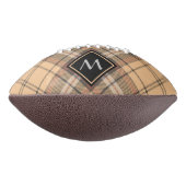 Ballon De Foot Tartan beige et Brown (Tourné à 90°)