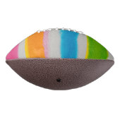 Ballon De Foot Texture de rayures d'aquarelles (Tourné à 270°)