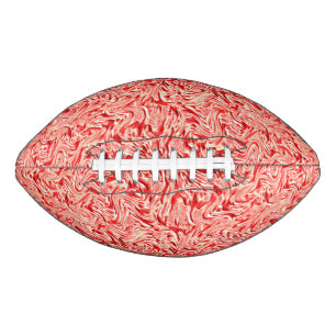 Ballon De Foot tons saumons à rouges texturés de mur, avec ombre