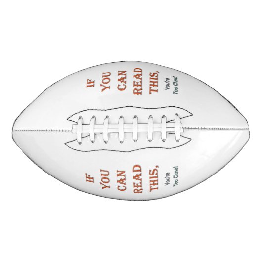 Ballon De Foot Trop étroitement (Devant)