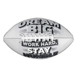 Ballon De Foot Typographie de citation artistique inspirante et m