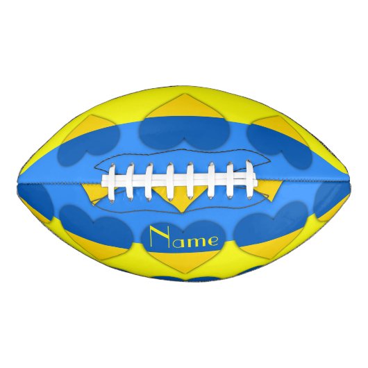 Ballon De Foot Ukraine Drapeau bleu jaune Thunder_Cove (Devant)