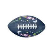 Ballon De Foot Un adorable vaisseau-fusée dans l'espace dessin an (Devant)